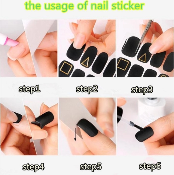 Toenail sticker - Picture 3 of 3